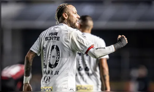 Neymar brilha, decide e exalta Flamengo após vitória do Santos