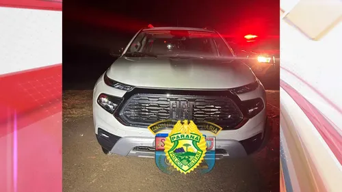 O acidente foi registrado no Km 4 por volta das 19h20