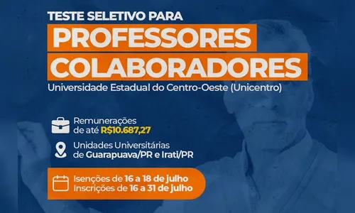 O edital oferta 42 vagas