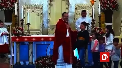 O padre concedeu uma entrevista e alegou que era palmeirense