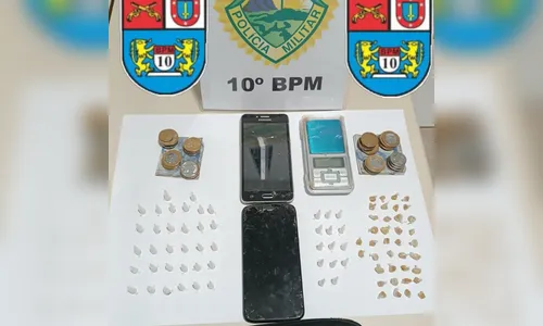 Homem é preso com cocaína e crack no Jardim Colonial em Apucarana