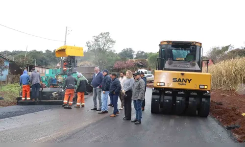 Prefeitura avança com as obras na Rodovia Nicolau Koltun, em Ivaiporã