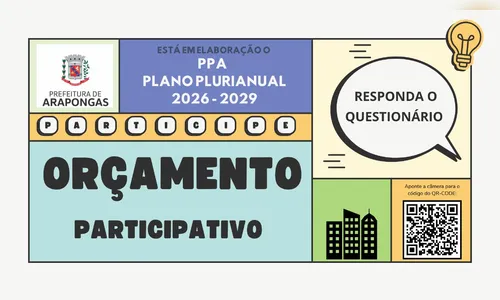 Orçamento Participativo de Arapongas já soma 343 respostas