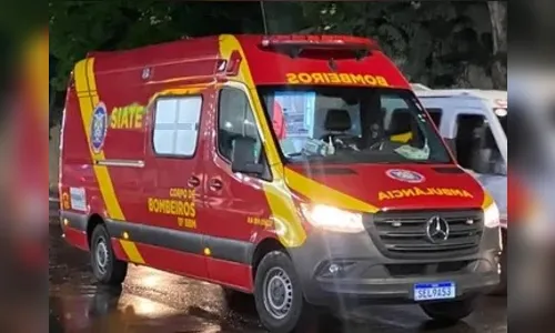 Acidente entre carro e moto deixa um ferido em Apucarana