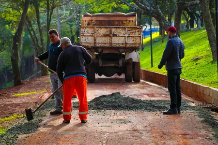 Pista passa por reforma