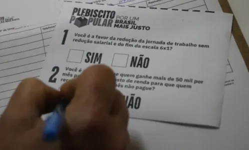 População pode participar votando presencialmente na urna fixa instalada na sede da APP-Sindicato, no Edifício Palácio do Comércio (14º andar, sala 1403), em horário comercial, ou de forma online pelo site oficial do Plebiscito Popular 2025