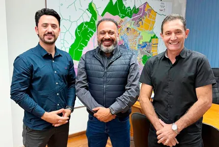 Rodolfo Mota, Vicente Batista Junior e Marcos da Vila Reis