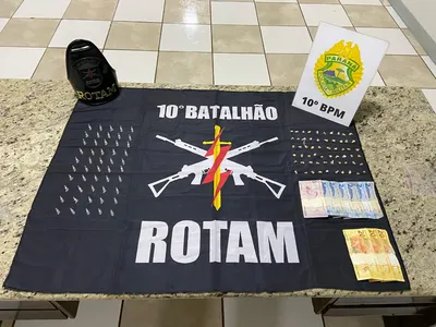 Rotam prende homem por tráfico de drogas em área de mata em Apucarana