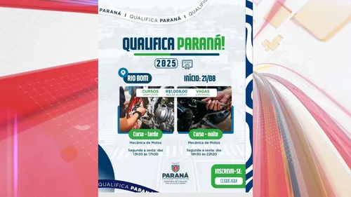 São 40 vagas disponíveis para os moradores da cidade