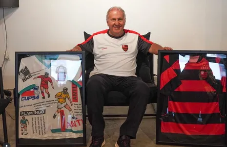 Zico cita falhas que determinaram queda do Fla no Mundial de Clubes: 'Erro em sair pelo meio'