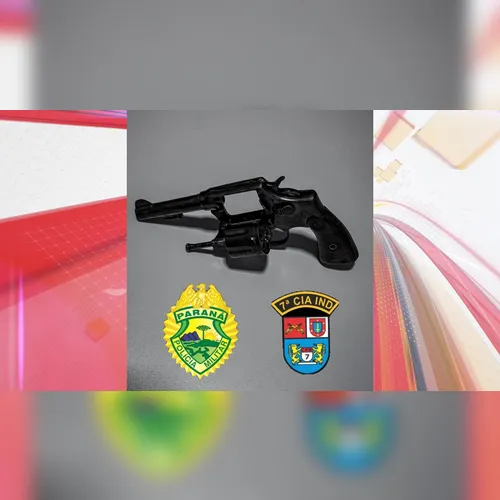 Adolescentes são flagrados com revólver pela polícia em Arapongas