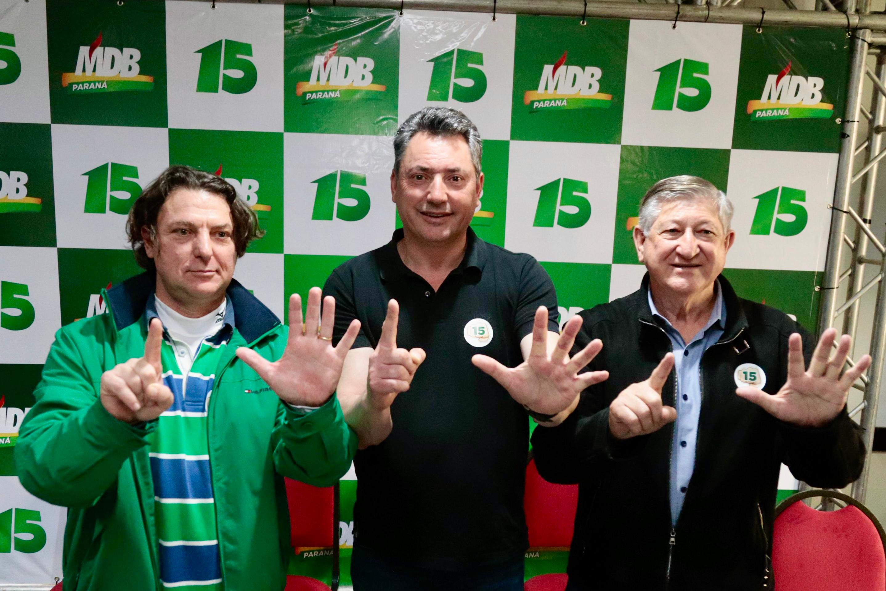 Sérgio Souza é eleito presidente do MDB Paraná com 95% dos votos