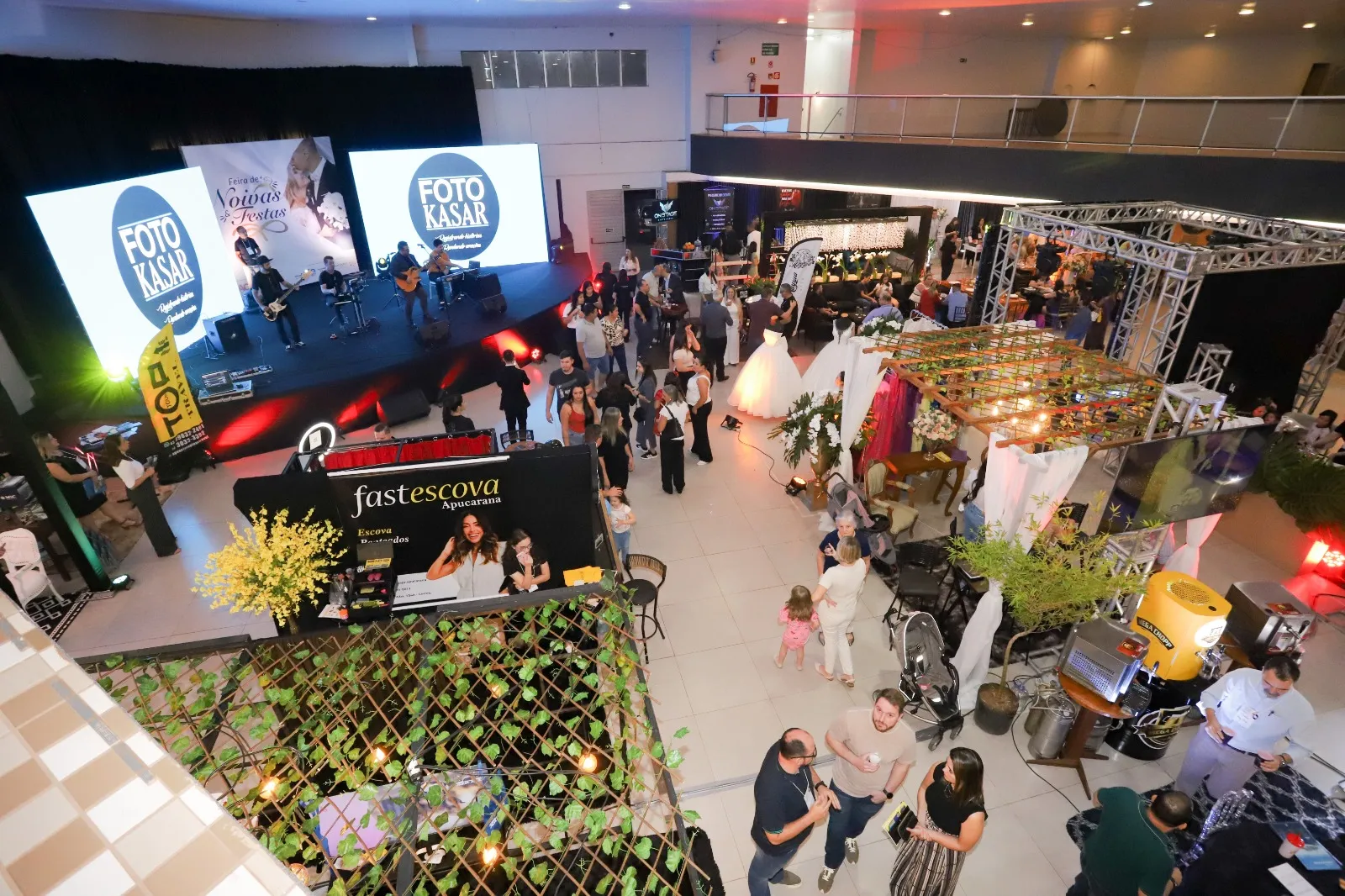 Evento voltado para quem planeja casamentos, aniversários ou eventos corporativos