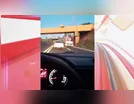 Carreta fica presa em pontilhão na PR-444 em Arapongas; veja o vídeo
