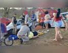 Adolescente fica ferida ao ser atropelada em parque de Apucarana