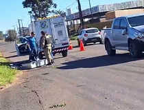 Acidente ocorreu na Rua Guaratinga