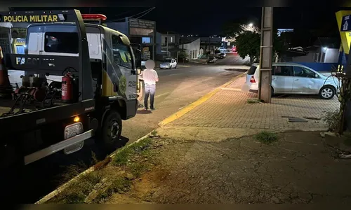 Motociclista fica ferido após acidente em Apucarana