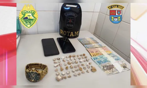 PM prende homem com crack pronto para venda em Ivaiporã