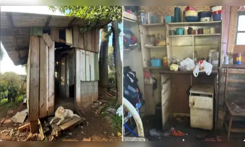 Sem comida e com móveis quebrados, idosa vivia em abandono no PR