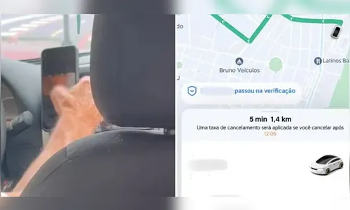 Motorista de app é pego assistindo pornô levando menor em corrida