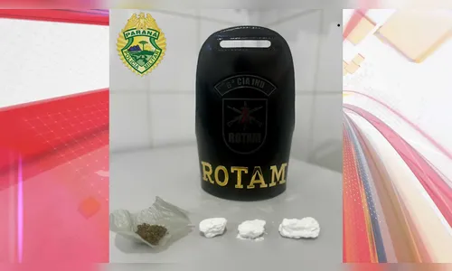Mulher é detida com cocaína e maconha em abordagem da Rotam