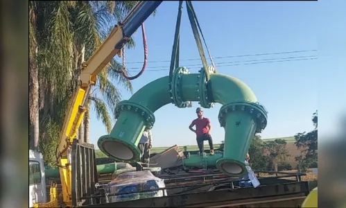 Obra de ampliação afeta abastecimento de água em Arapongas no domingo