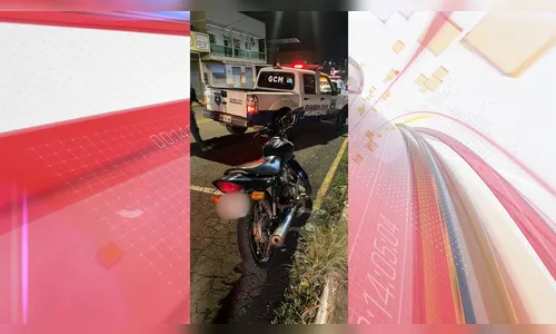 Moto furtada é recuperada pela Guarda Municipal de Apucarana