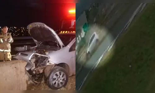 Mãe dorme ao volante e criança tem afundamento de crânio após colisão