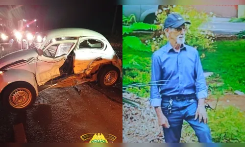 Morre motorista de Fusca após acidente na PR-444 em Mandaguari