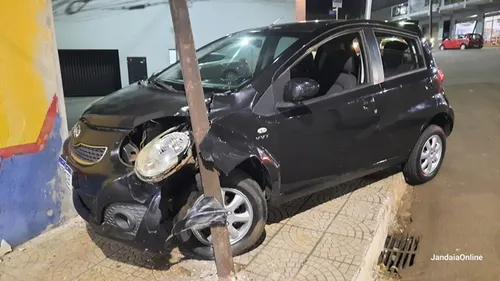 Acidente ocorreu na noite de quarta