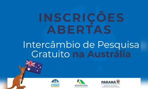 Ganhando o Mundo da Ciência oferta vagas de intercâmbio para Austrália
