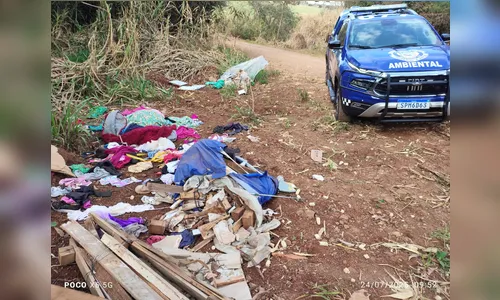Arapongas aplica R$ 49,6 mil em multas por descarte irregular