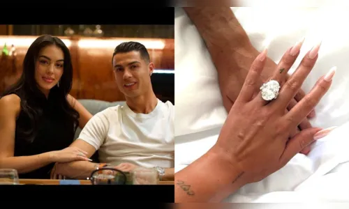 Valor do anel que Cristiano Ronaldo deu para a noiva é revelado
