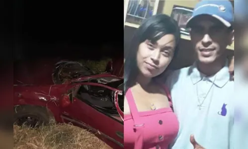 Casal morre após carro bater contra poste no Norte do Paraná