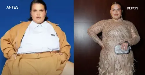 Conhecida por ter sido dançarina de artistas como Anitta e pela atuação como ativista do movimento body positive, ela atraiu todos os olhares ao surgir com um vestido transparente