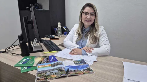 Diiretora de Turismo, Francielle Carvalho
