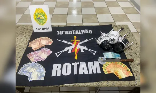 Rotam prende esposa de traficante que assumiu 'negócio' em Apucarana
