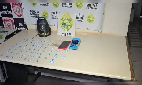 Motorista de aplicativo é preso com drogas dentro de carro em Londrina