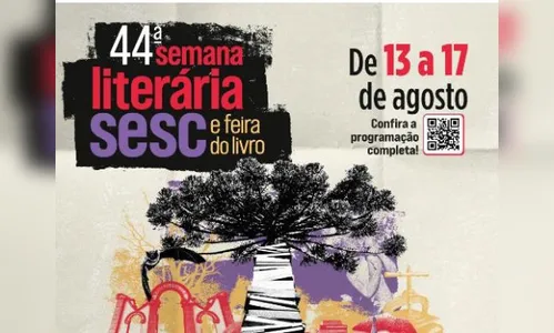 Confira a programação da Semana Literária do Sesc Apucarana