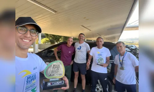 Arapongas tem dois campeões em provas de etapa do Brasileiro Duathlon