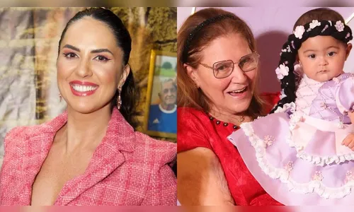 Graciele Lacerda chama atenção com homenagem para a sogra
