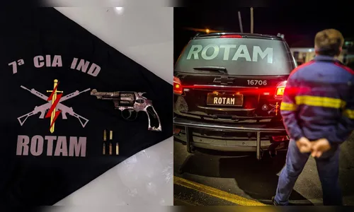 Rotam prende motorista armado com revólver em Arapongas