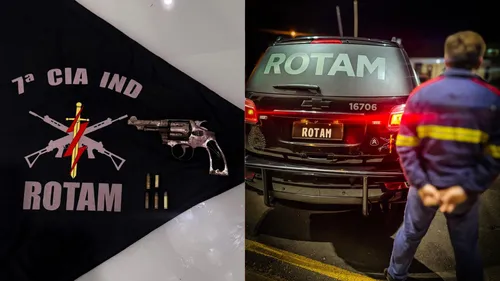 Homem foi preso pela Rotam em Arapongas