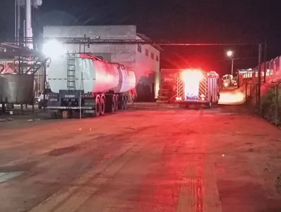 Incêndio atinge empresa de óleo vegetal em Apucarana