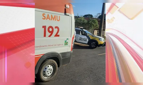 Jovem é atropelado por carro na calçada em Apucarana