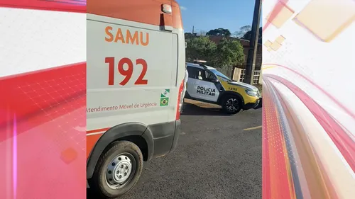 Jovem é atropelado por carro na calçada em Apucarana