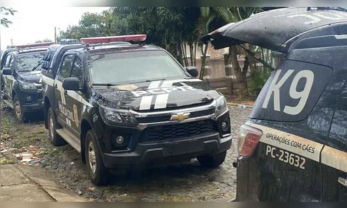 PCPR prende três suspeitos de homicídio e tráfico em Cândido de Abreu