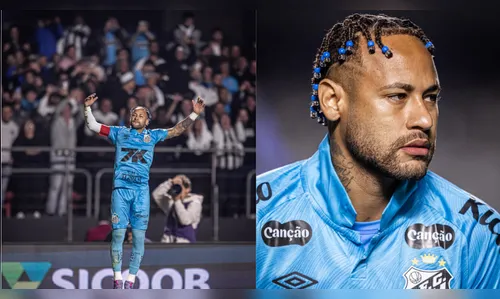 Neymar brilha no MorumBis e critica gramado do Allianz Parque