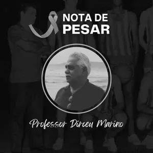 Nota de pesar da morte do professor em Arapongas