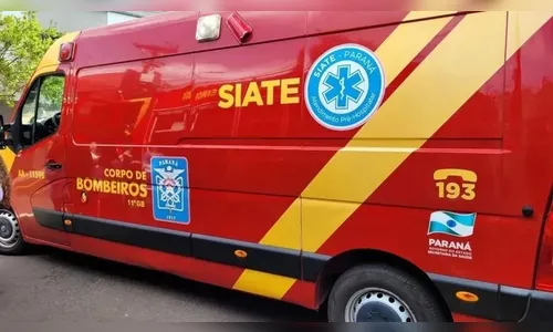 Idosa é atropelada na área central de Apucarana